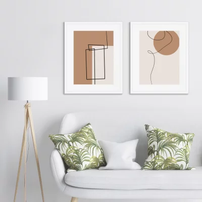 Набор из двух постеров Sunny day in the City 42X52 / 42X52 CM 4