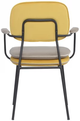 Стул с подлокотниками Pea 60X50X83 CM 4