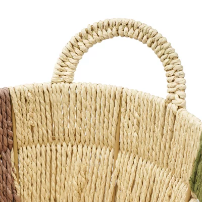 Корзина плетеная овальная bodhran nature из коллекции ethnic, размер m 5