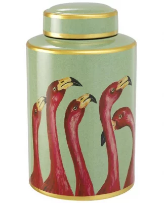Вазы фарфоровые Flamingo 18X18X27 / 18X18X31 CM 4