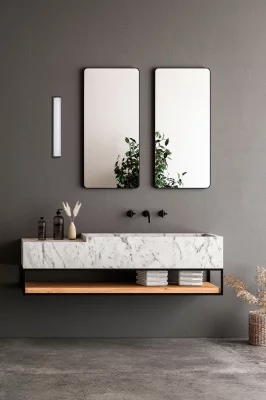 Настенный светильник TIDE 300 черный 30X7.8X3.9 CM 3