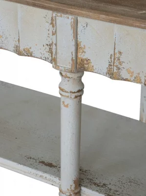 Пристенная консоль Прованс с 2 полками 160X50X90 CM 5