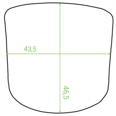 Подушка к стулу Лугано 45X47X3 CM 3