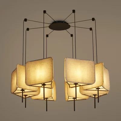 Люстра Брикола 90X90X75 CM 12