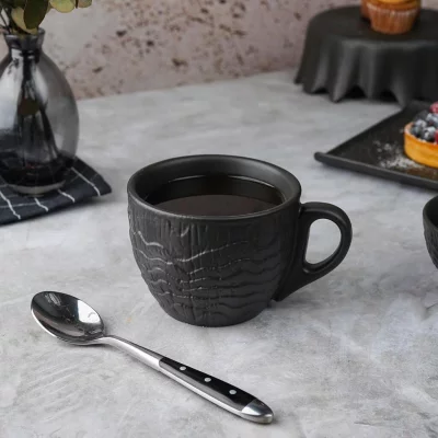 Чайная пара Black Raw Wood 300 ml 7