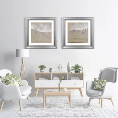 Диптих The Ruby Range Nevada 61X61 / 61X61 CM 5