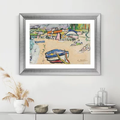 Постер On the beach South of France 81X61 CM 3