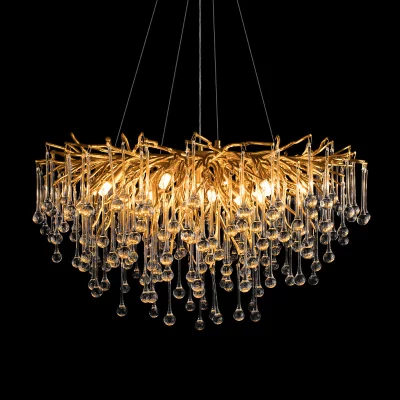 Подвесная люстра Drops 80X80X122 CM 5