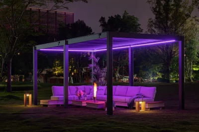 Пергола биоклиматическая Astrol Pergola 600X300X240 CM 9