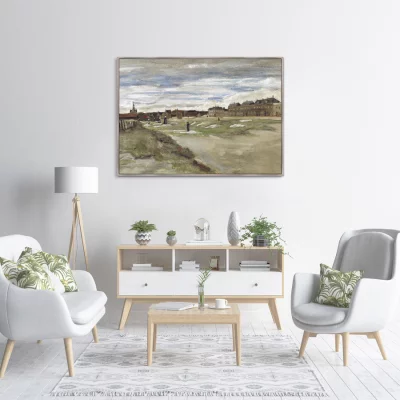Постер Bleachery at Scheveningen 105X75 CM 3