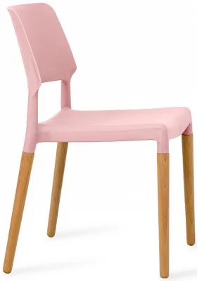 Стул Maltai 49X49X79 CM розового цвета 3