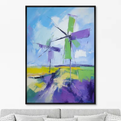 Постер на холсте The Mills 75X105 CM 6