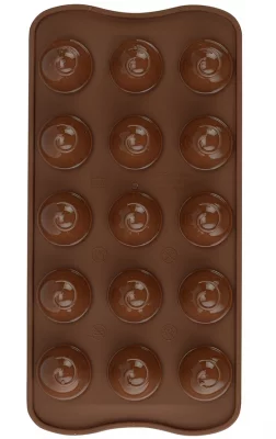 Форма для приготовления конфет Choco Spiral силиконовая 4