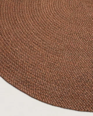 Ковер Despas из синтетических волокон терракотовый 200X200X1 CM 3