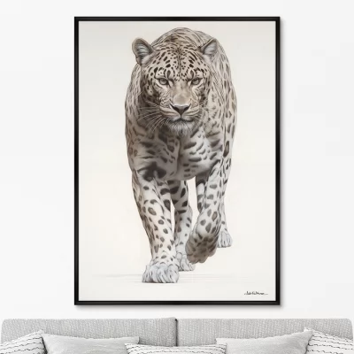 Постер на холсте Leopards 75X105 CM 6