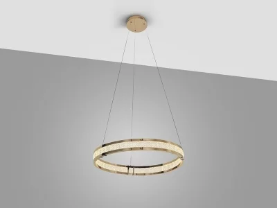 Люстра с 1 кольцом блестящее золото 60X8 CM 12