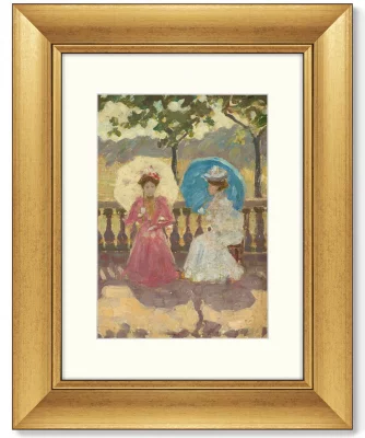 Диптих In the Park Paris 41X51 / 41X51 CM 4