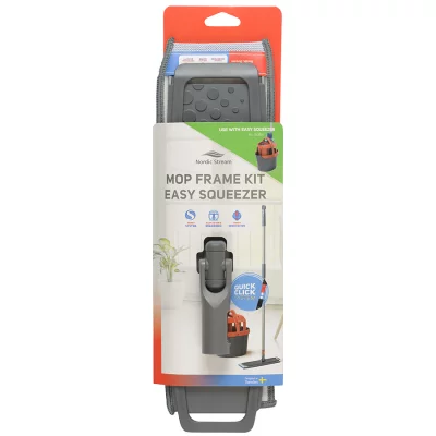 Подвижное основание для швабры easy squeezer с насадкой из микрофибры 7