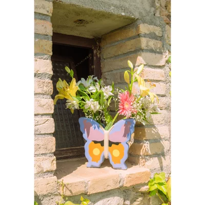 Ваза woodland, butterfly, 20 см 7