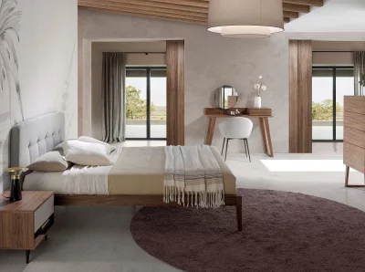 Кровать с изголовьем Cama Atelier 172X217X98 CM 6