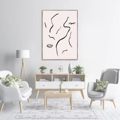 Репродукция на холсте Say that you love Me..! 75X105 CM 3