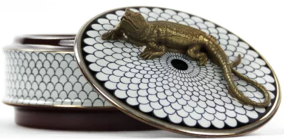 Шкатулка Lizard 14X14X9 CM 5