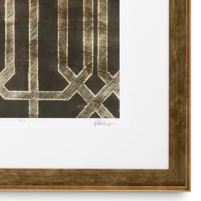 Композиция из двух постеров Trellis Pattern by Ethan Harper 79X94 / 79X94 CM 5