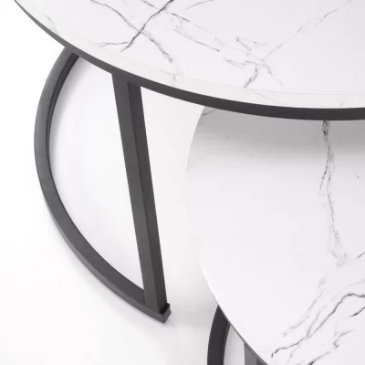 Комплект из двух столиков Java 79X79X47 / 59X59X37 CM 5