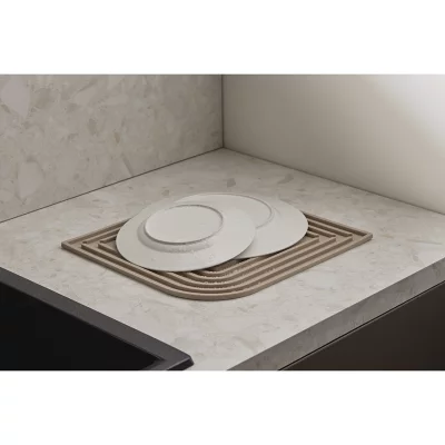 Коврик для сушки посуды dry flex, 34,6х44,6 см, бежевый 3
