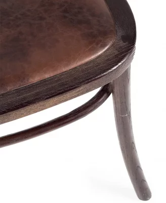 Стул в винтажном стиле William 61X46X81 CM коричневого цвета 4