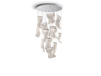 Люстра Velos II 13L хром диммируемая 85X85X40 CM 6