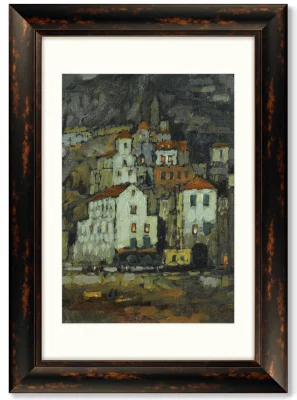 Диптих View of Amalfi 51X71 / 51X71 CM 4