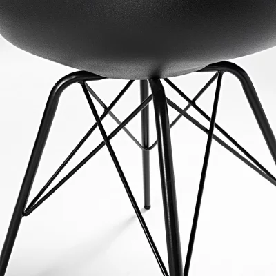 Стильный стул Lars 86X48X56 CM черный 5