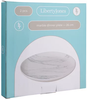 Набор из двух тарелок Marble Ø26 CM 11