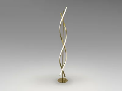 Золотой торшер Dido 22X155 CM 7