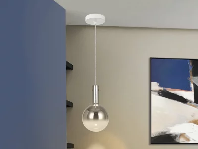 Подвесной светильник Matices 1L белый-дымчатый 20X35 CM 5