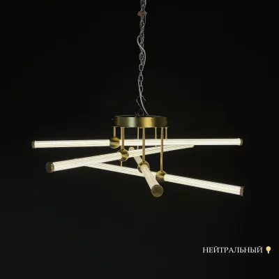 Потолочный LED-светильник Bekka 81X81X24 CM 4