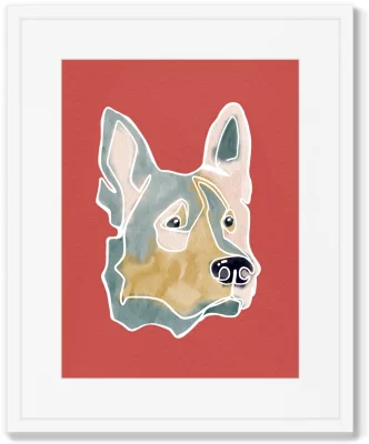 Набор постеров Happy dogs No4 42X52 / 42X52 / 42X52 / 42X52 CM 4