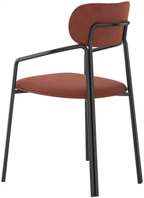 Стул Ror 57X49X83 CM тёмно-красный 3