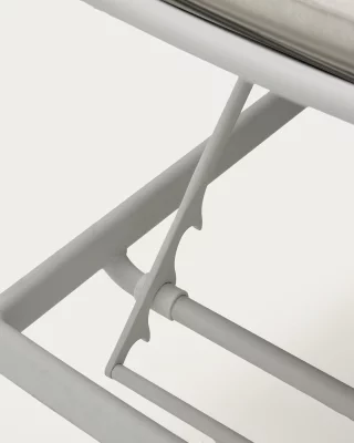 Алюминиевый шезлонг Marcona 78X200X30-85 CM 5
