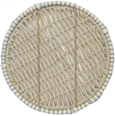 Корзина плетеная Dholak Mint Ethnic 30X30X40 CM 5