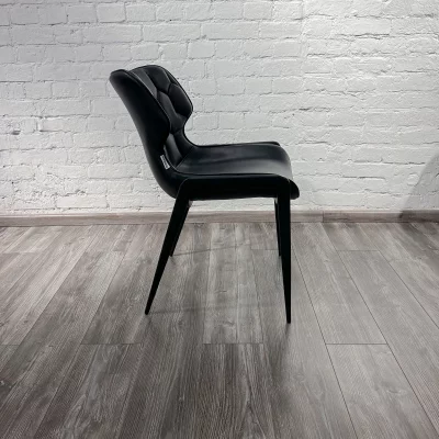 Стул Найроби черная экокожа черные ножки 53X63,5X82 CM 9