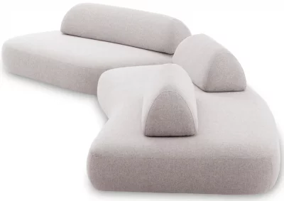 Диван для сада из двух модулей Residenza 172X185X78 / 232X173X78 5