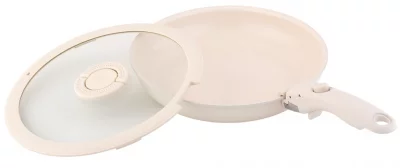 Сковорода с крышкой и съемной ручкой Smart Ceramic Ø28 CM 5