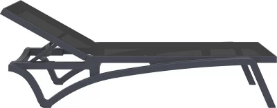 Шезлонг-лежак Pacific 193X68X35 CM серый 5