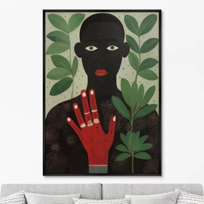 Постер на холсте The Tribe man 75X105 CM 6