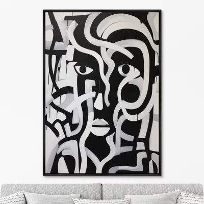 Постер на холсте Najdi menya 75X105 CM 6