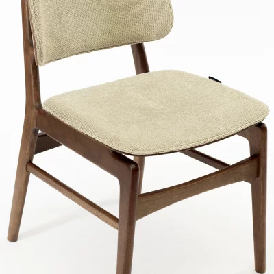 Стул Seattle с тканевой обивкой и ножками из натурального дерева 47X57.5X81.5 CM 6