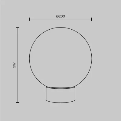 Настольный светильник MOD321TL-01G3 3