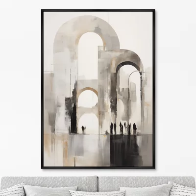 Постер на холсте Graceful arches 75X105 CM 6